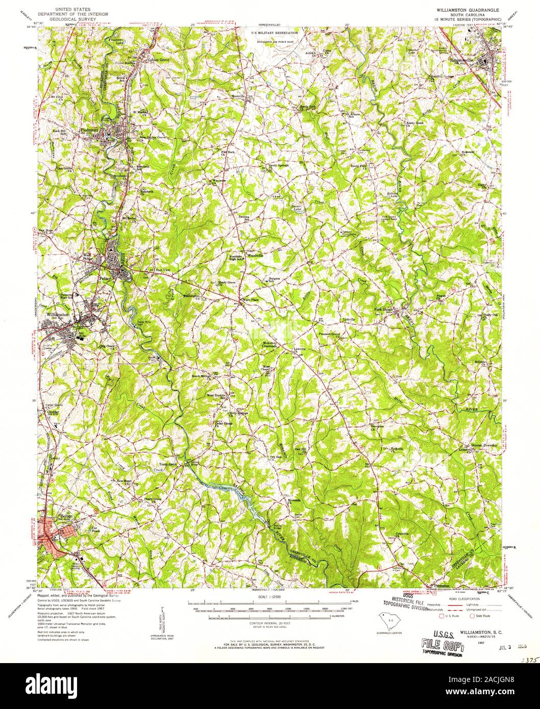 Williamston map hires stock photography and images Alamy