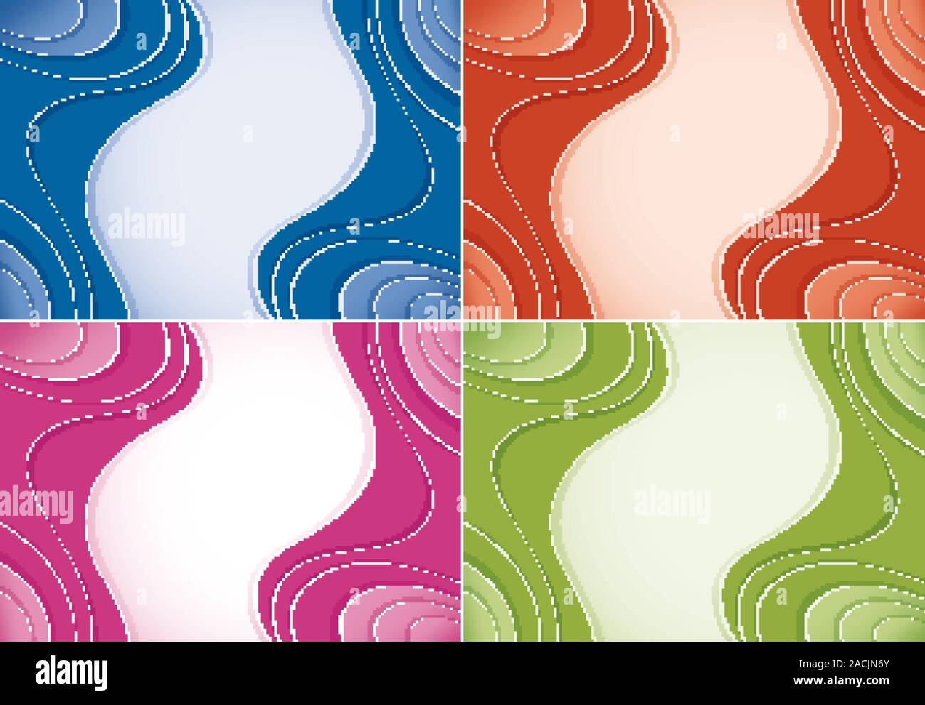 Background template with abstract patterns illustration Stock Vector ...