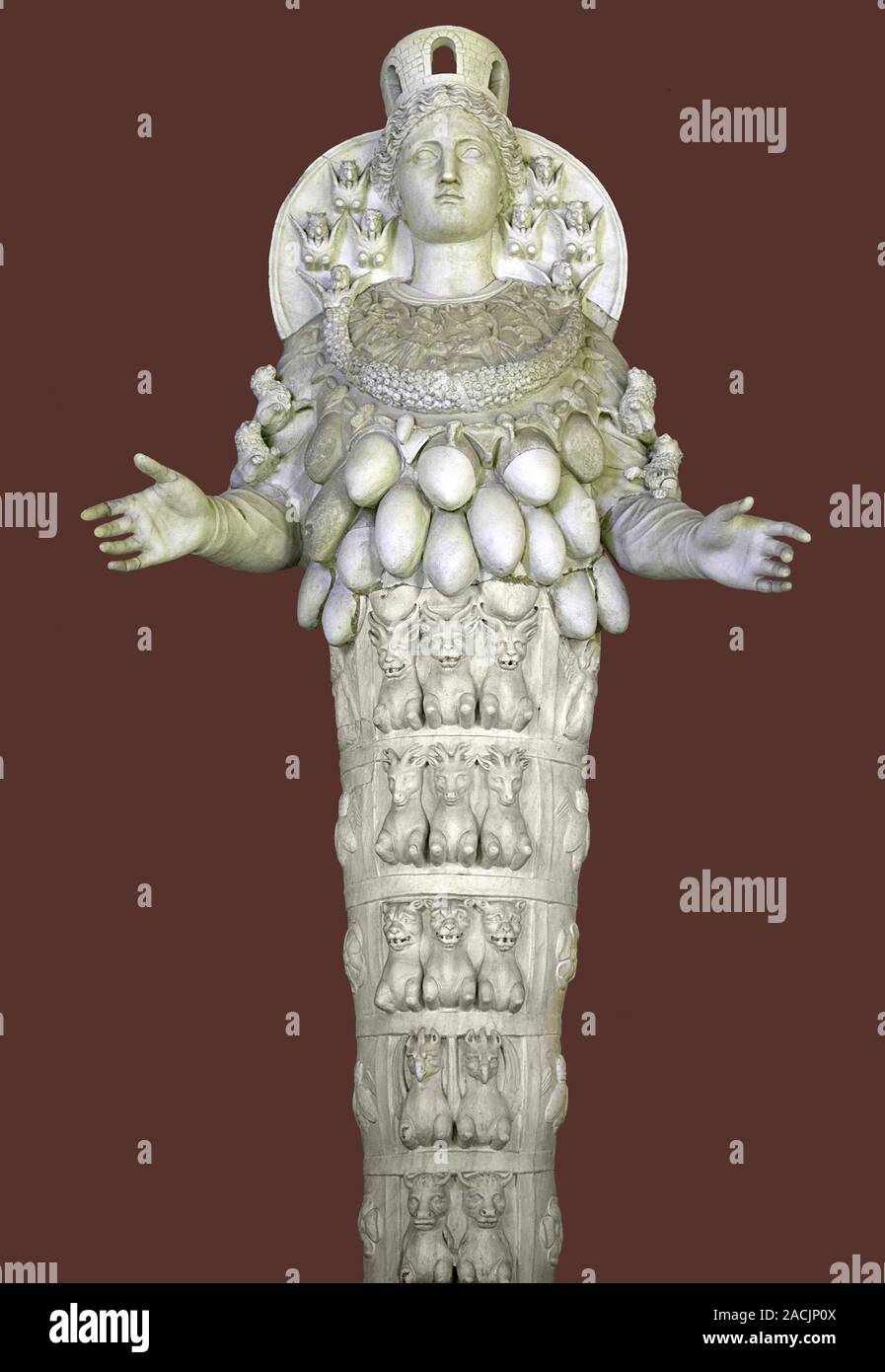 Ephesian Statue of Artemis. A copy of the cult statue from Hadrian's