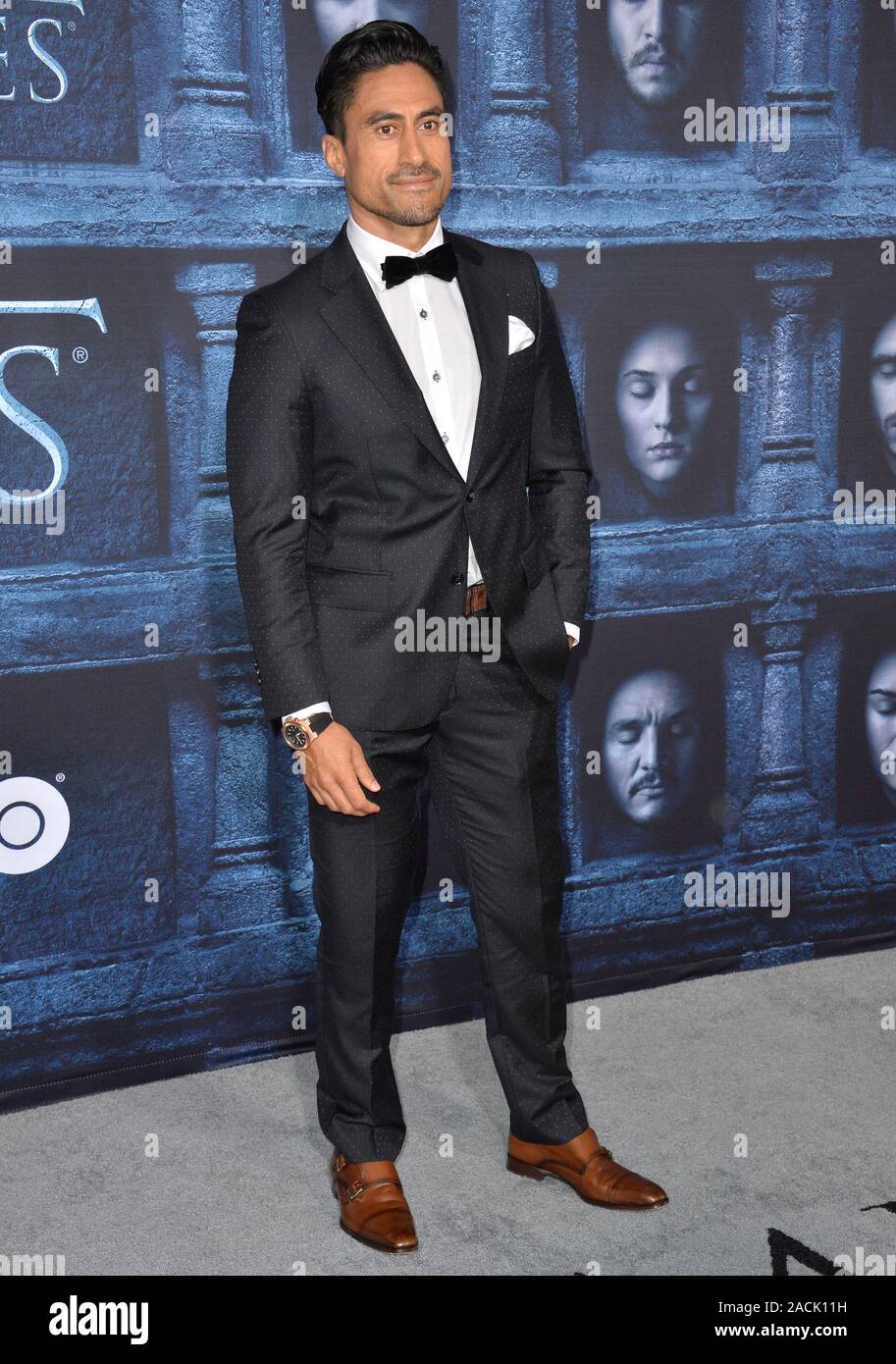 LOS ANGELES, CA. April 10, 2016: Actor Joe Naufahu at the season 6