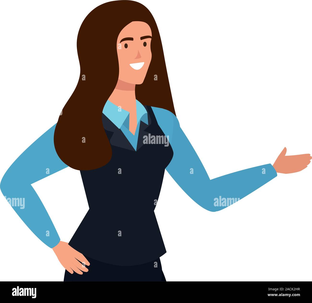 business woman elegant avatar character Stock Vector Image & Art - Alamy