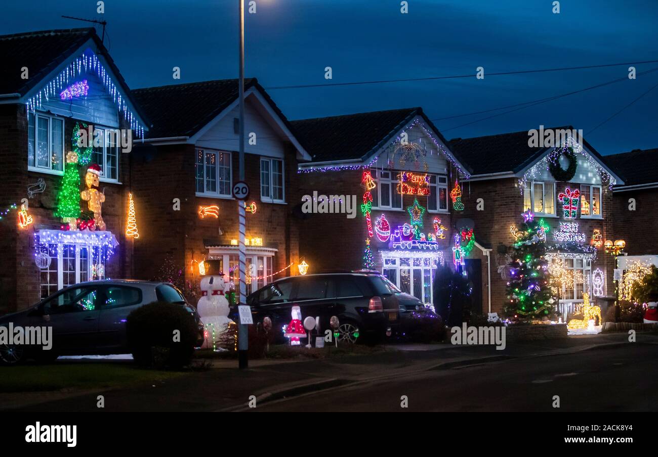 Stone brig christmas lights hires stock photography and images Alamy