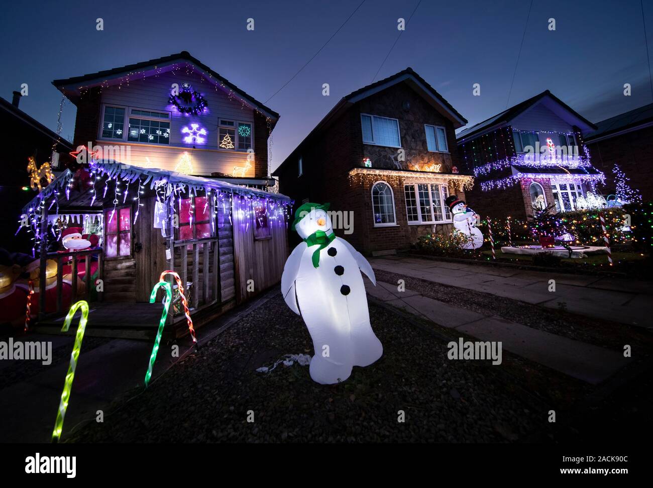 Rothwell christmas lights hires stock photography and images Alamy