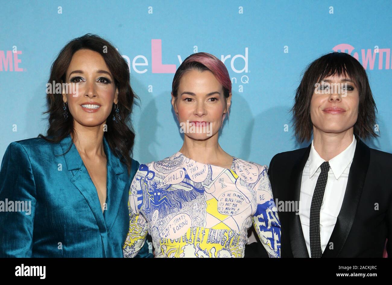 Los Angeles, Ca. 2nd Dec, 2019. Jennifer Beals, Leisha Hailey and
