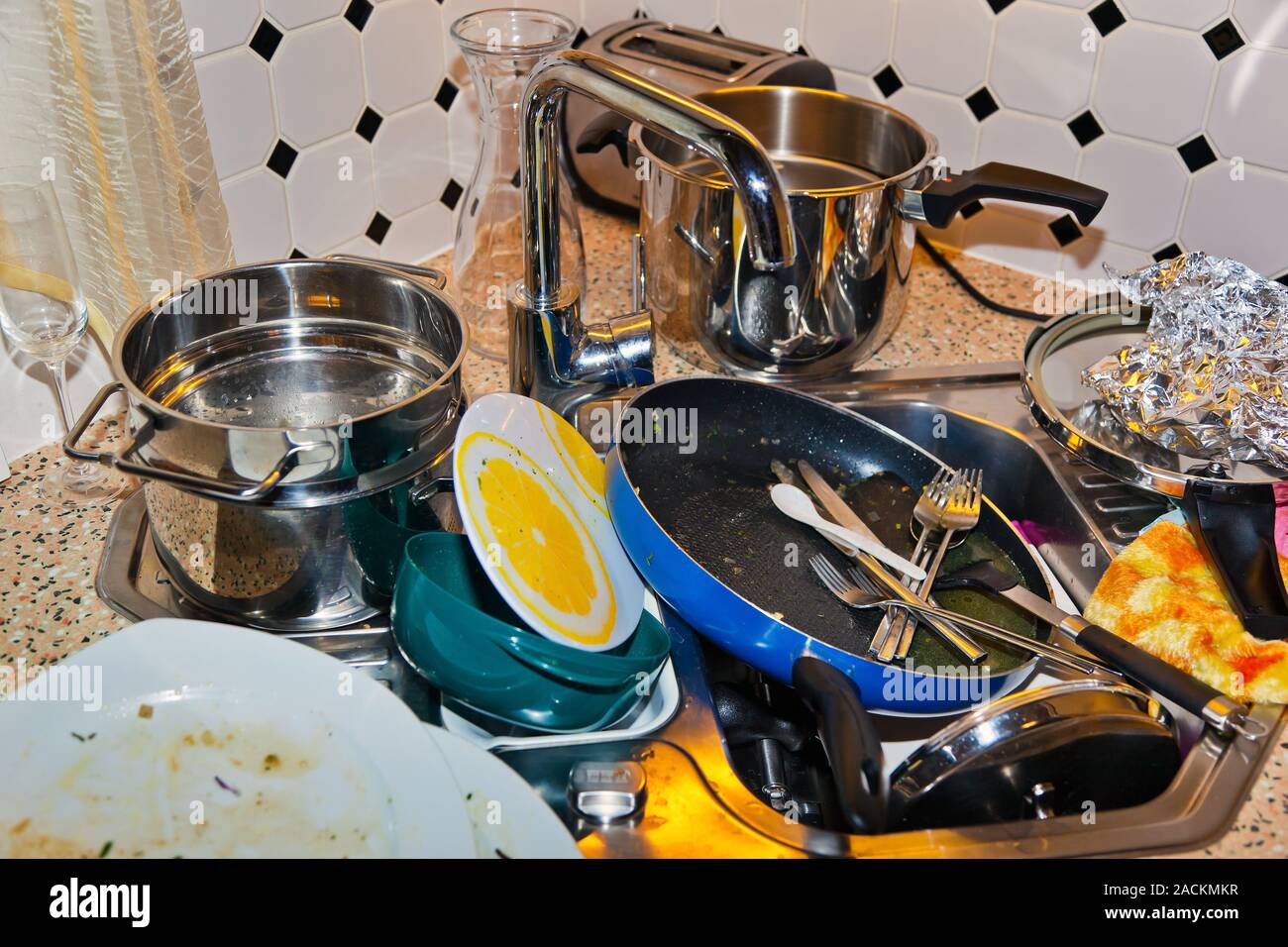 Untidy Kitchen High Resolution Stock Photography and Images - Alamy