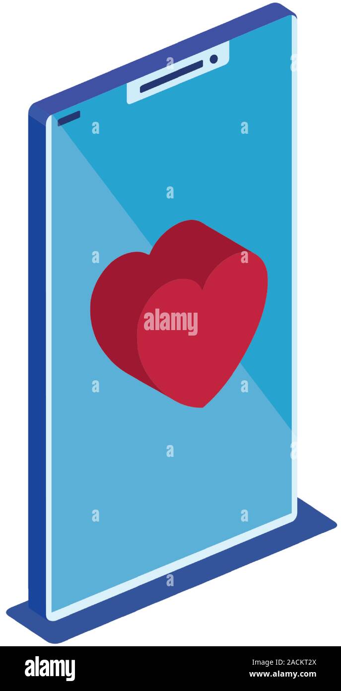 Isolated isometric smartphone vector design Stock Vector Image & Art ...