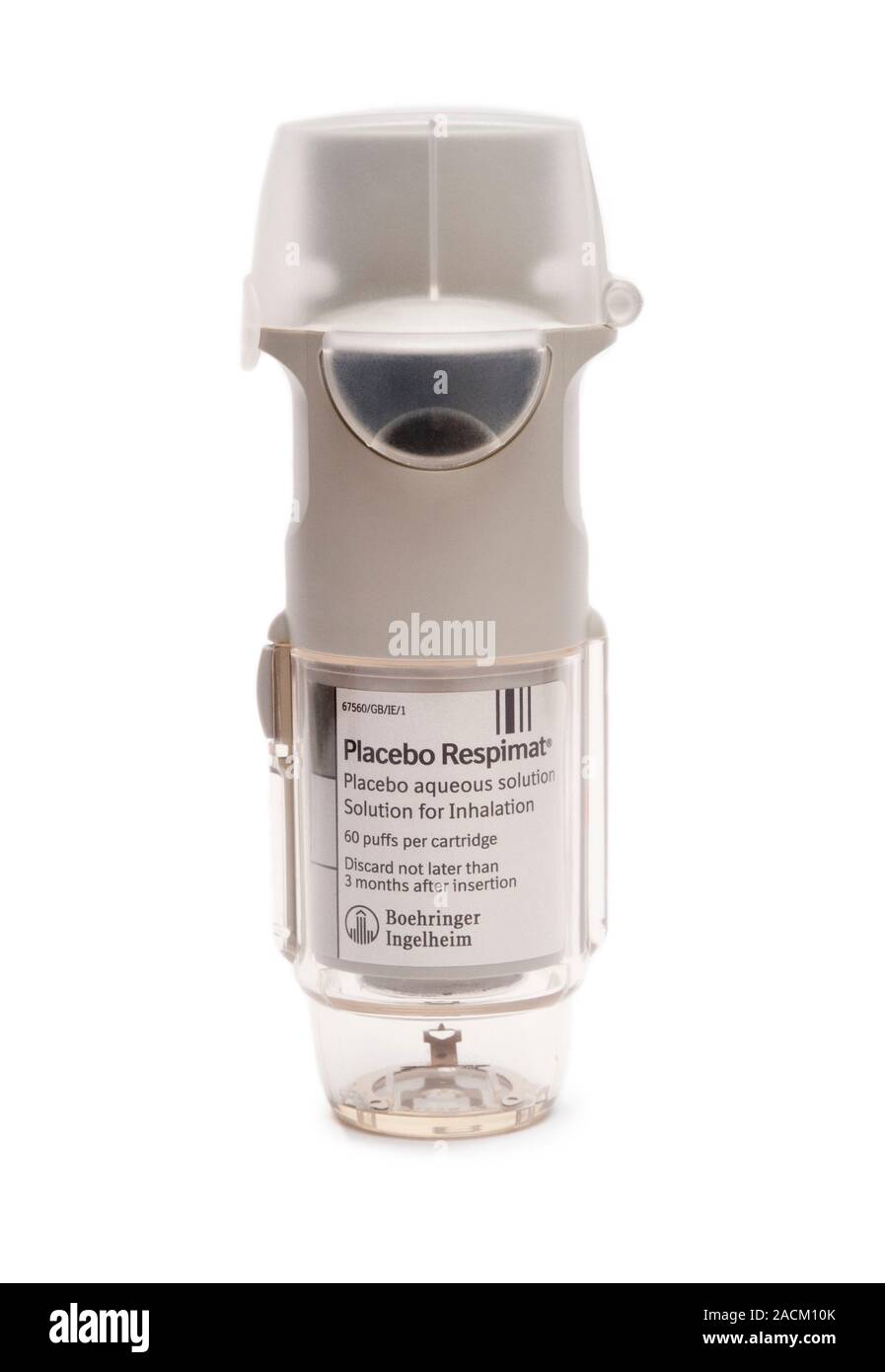 Respimat inhaler, a handheld SMI (soft mist inhaler) device more