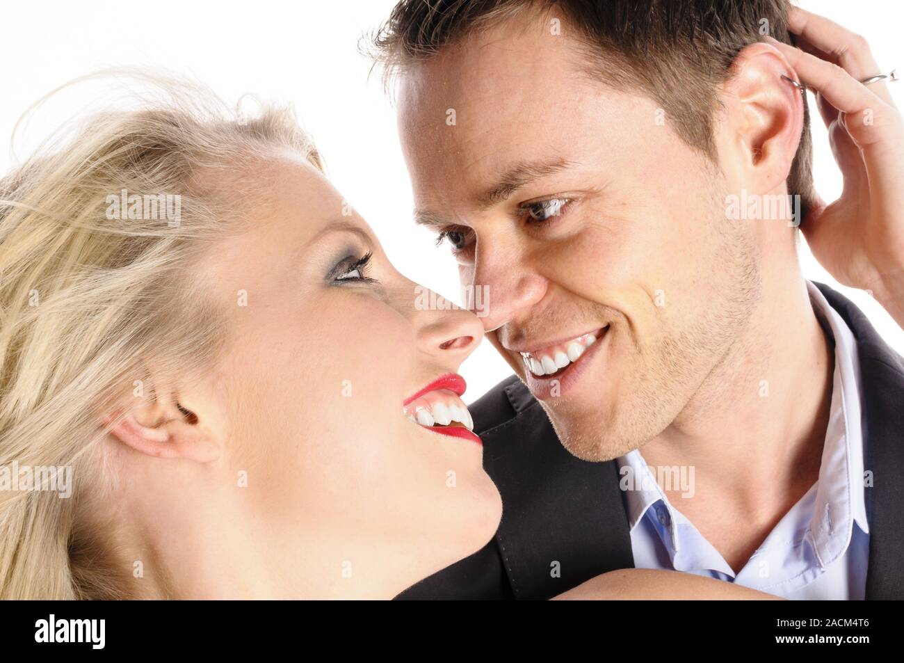 Young couple is in love Stock Photo