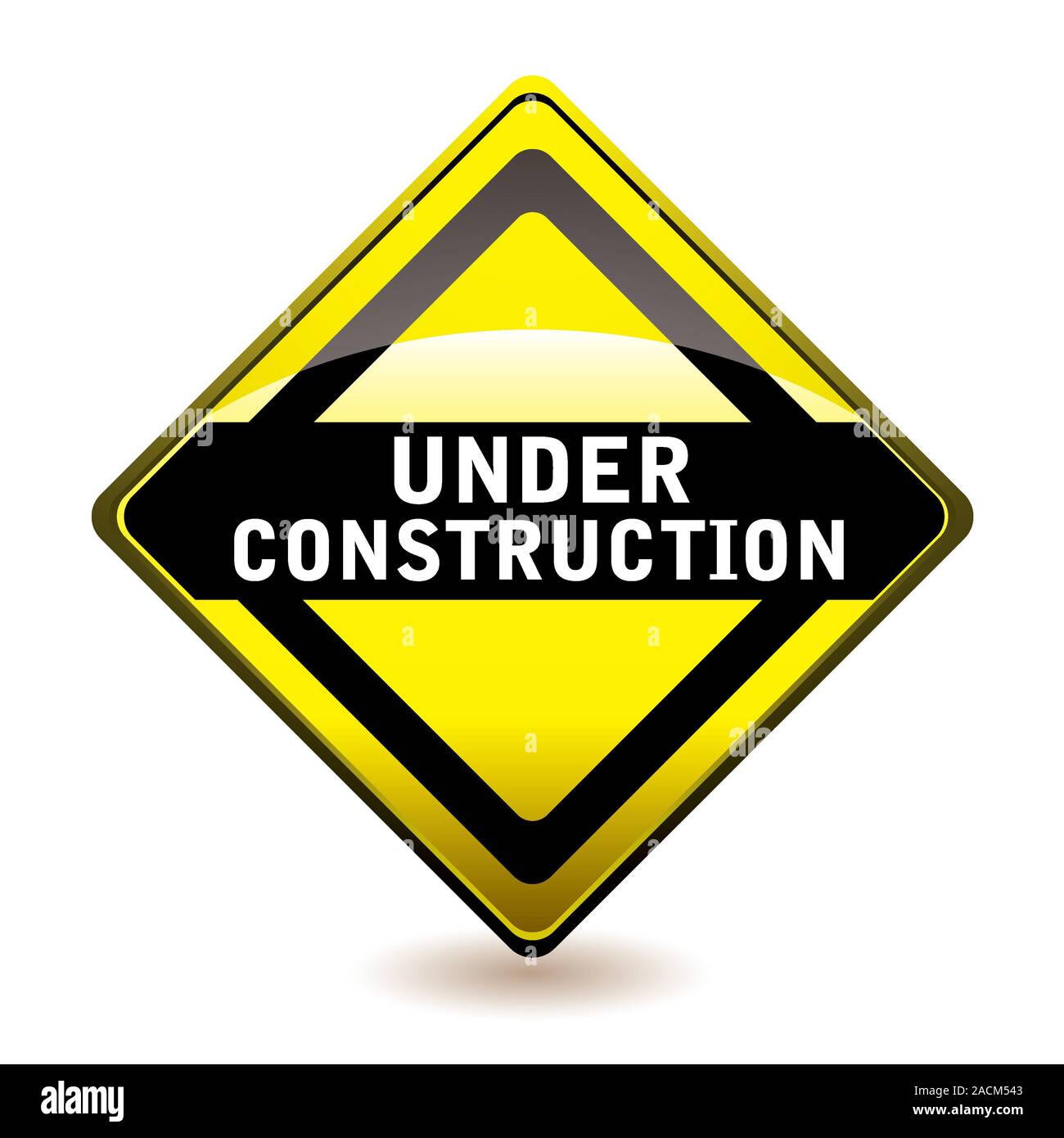 Under construction icon Stock Photo - Alamy