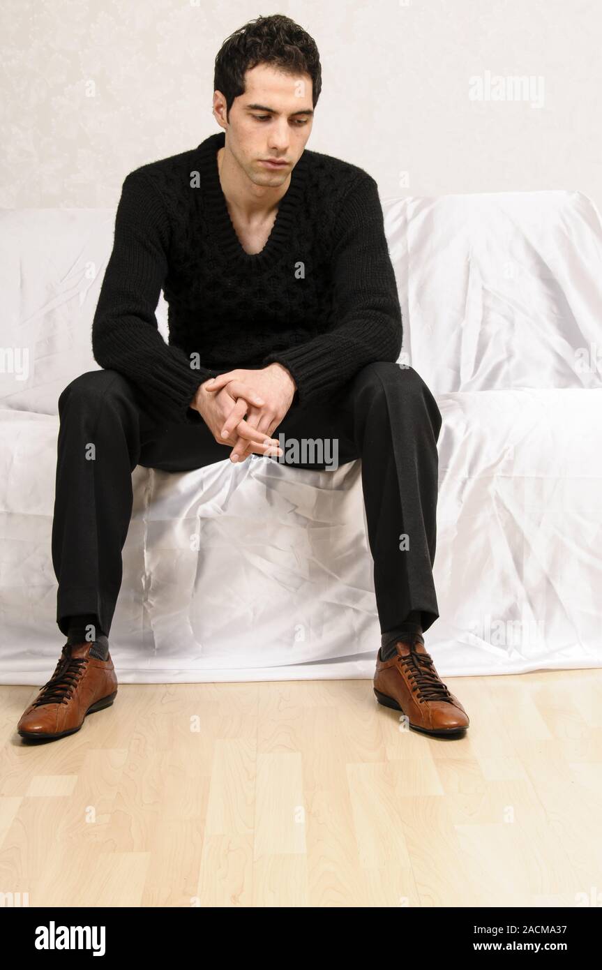 Young man in casual clothes Stock Photo