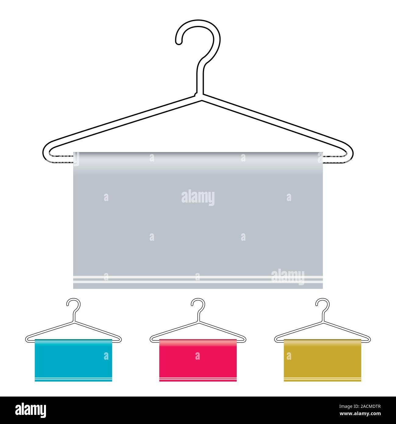 Coat hanger icon Stock Photo