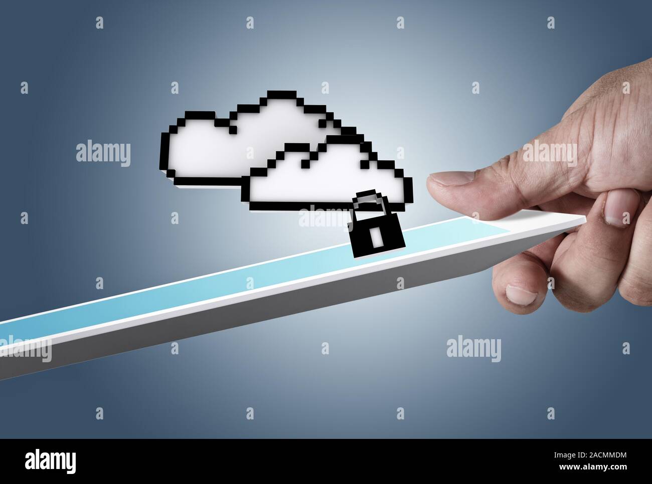 cloud network sign as concept Stock Photo