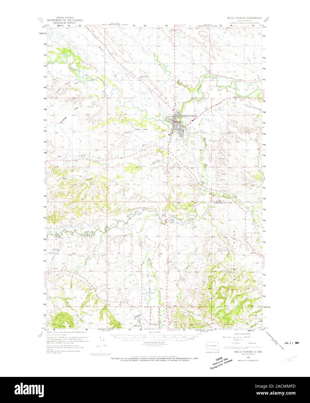 Belle fourche south dakota Cut Out Stock Images & Pictures Alamy