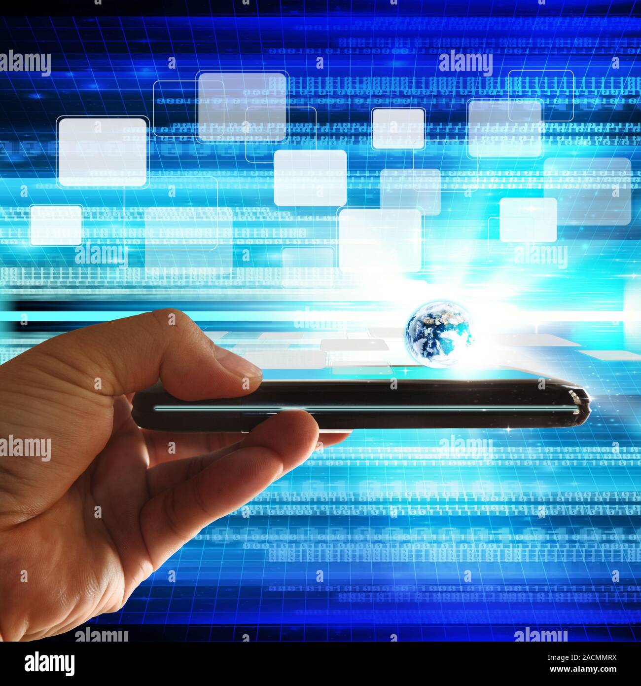 Touch screen mobile phone Stock Photo Alamy