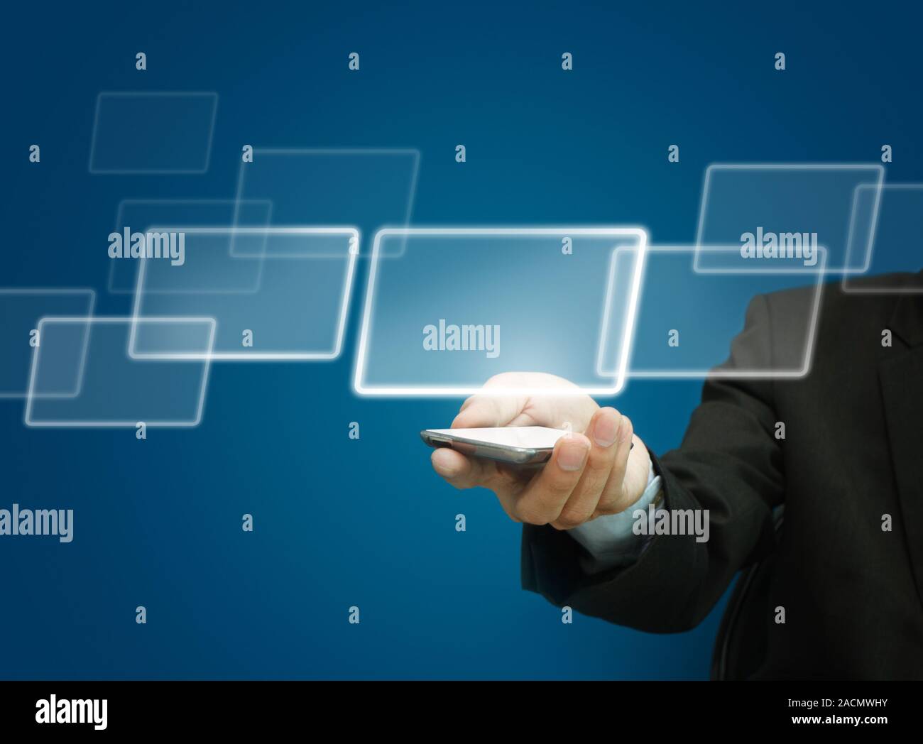 Touch screen mobile phone Stock Photo Alamy