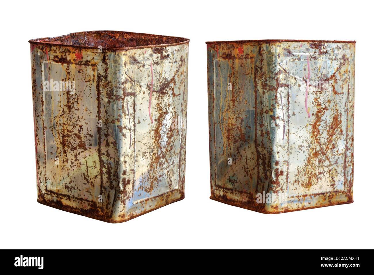 Old Rusty Bucket Stock Photo Alamy