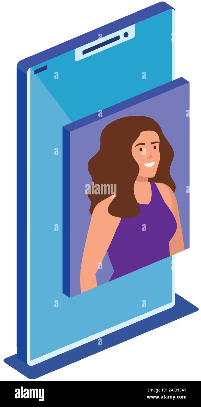 Isolated isometric smartphone vector design Stock Vector Image & Art ...