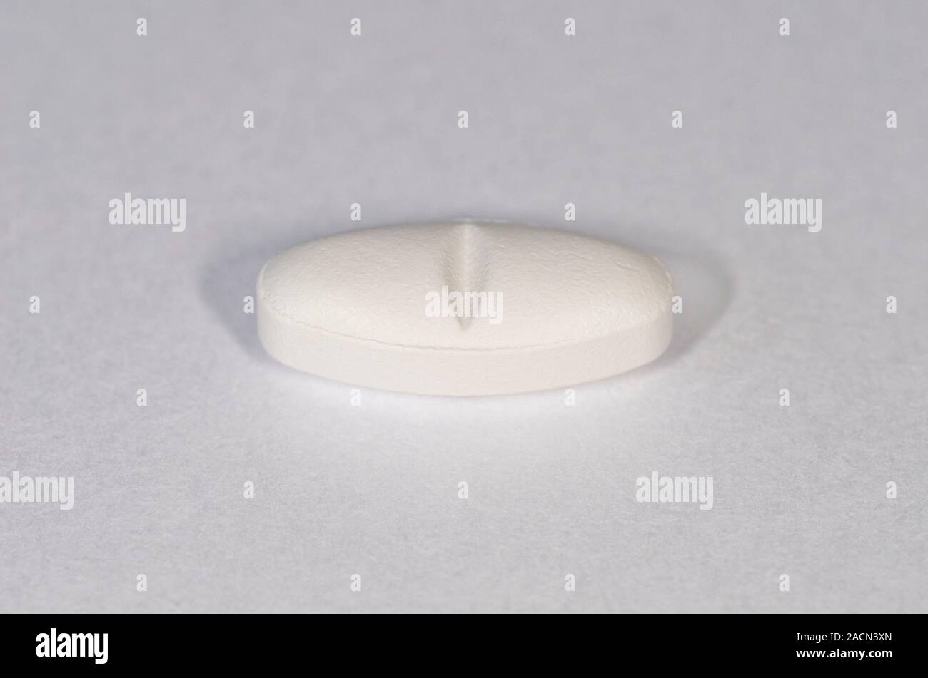 Losartan pill, a hypertension drug used to widen blood vessels (vasodilator) to treat high blood