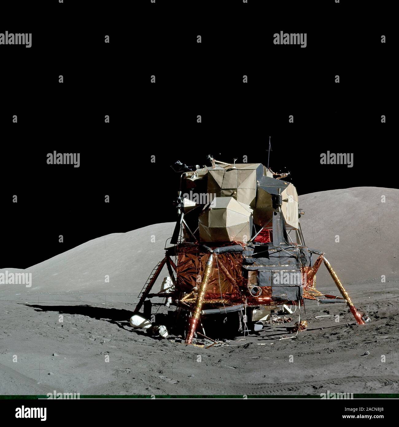 Apollo 17 lunar module. View of the lunar module from the Apollo 17