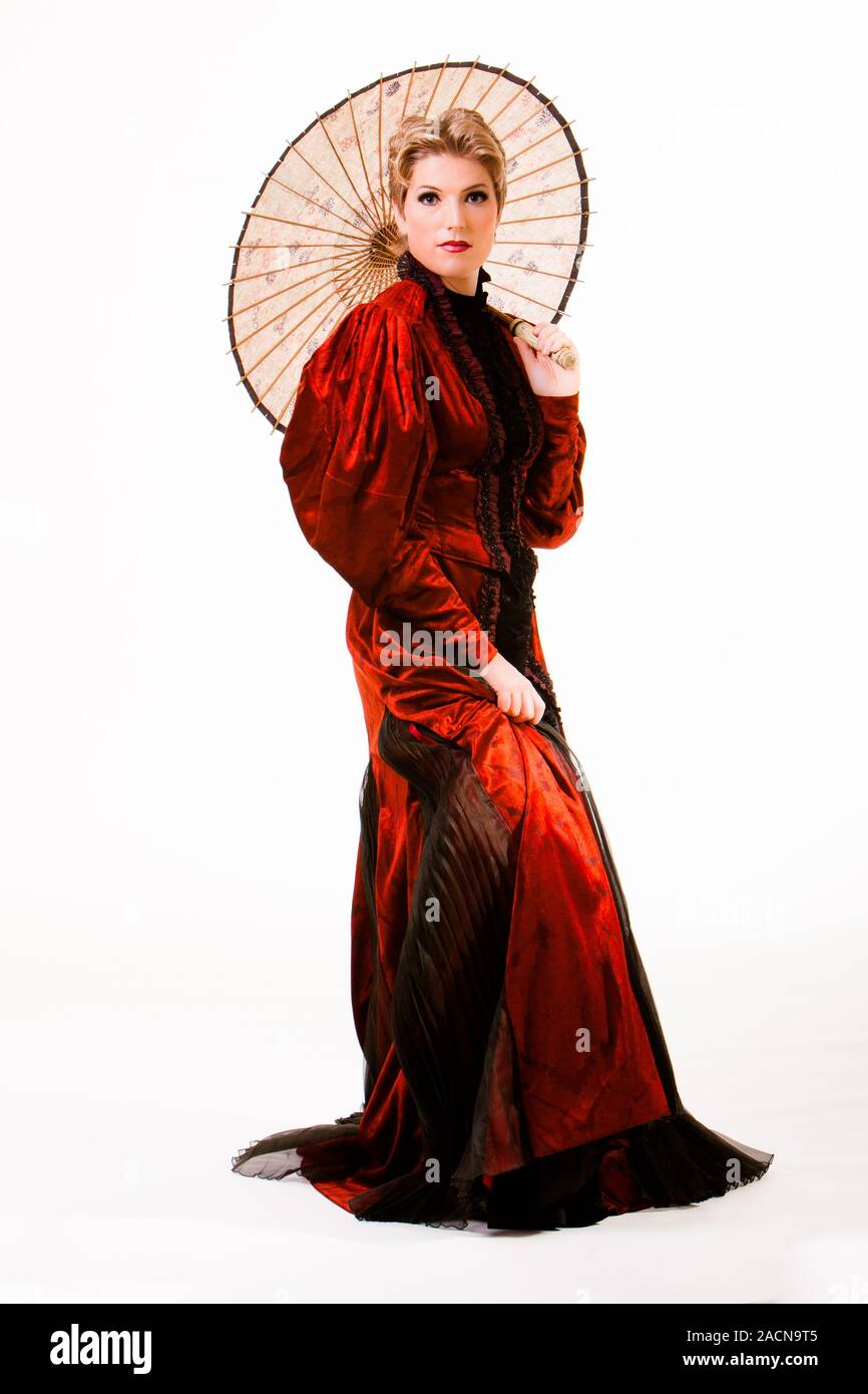 Woman in historical costume Stock Photo - Alamy