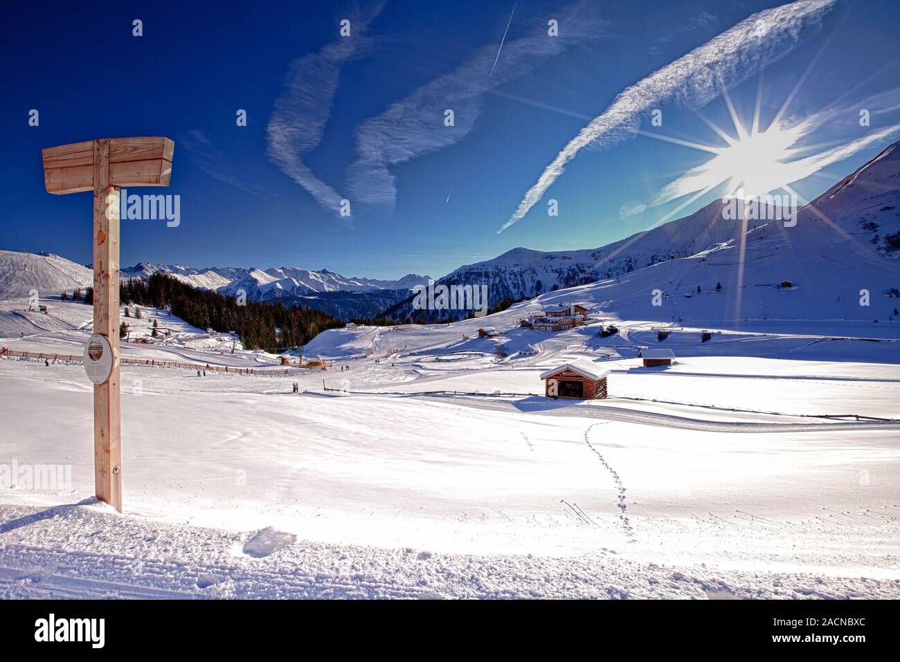 snowscape Stock Photo