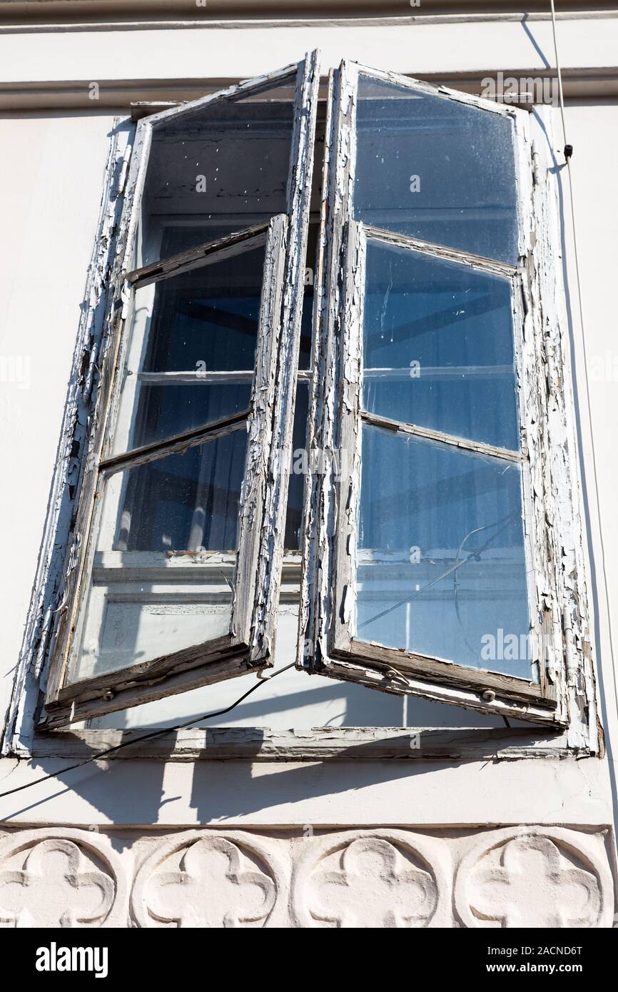 Old lattice windows Stock Photo Alamy