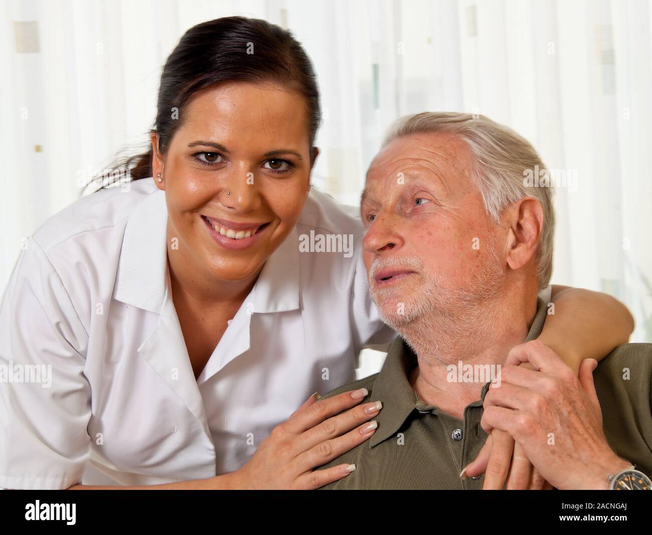 Old peoples care hi-res stock photography and images - Alamy