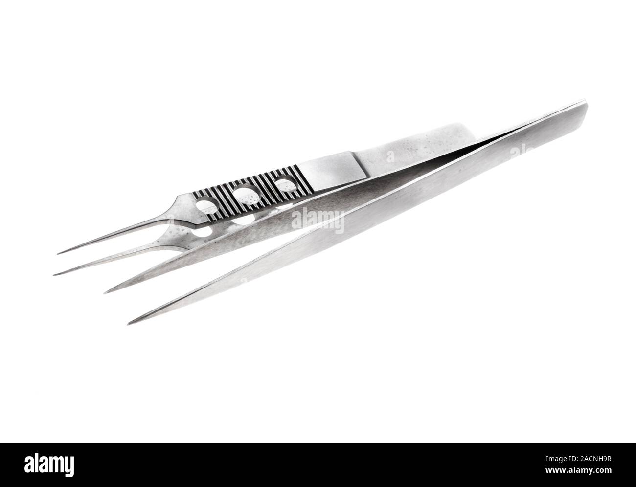 Tweezers. Two different types of tweezers Stock Photo Alamy