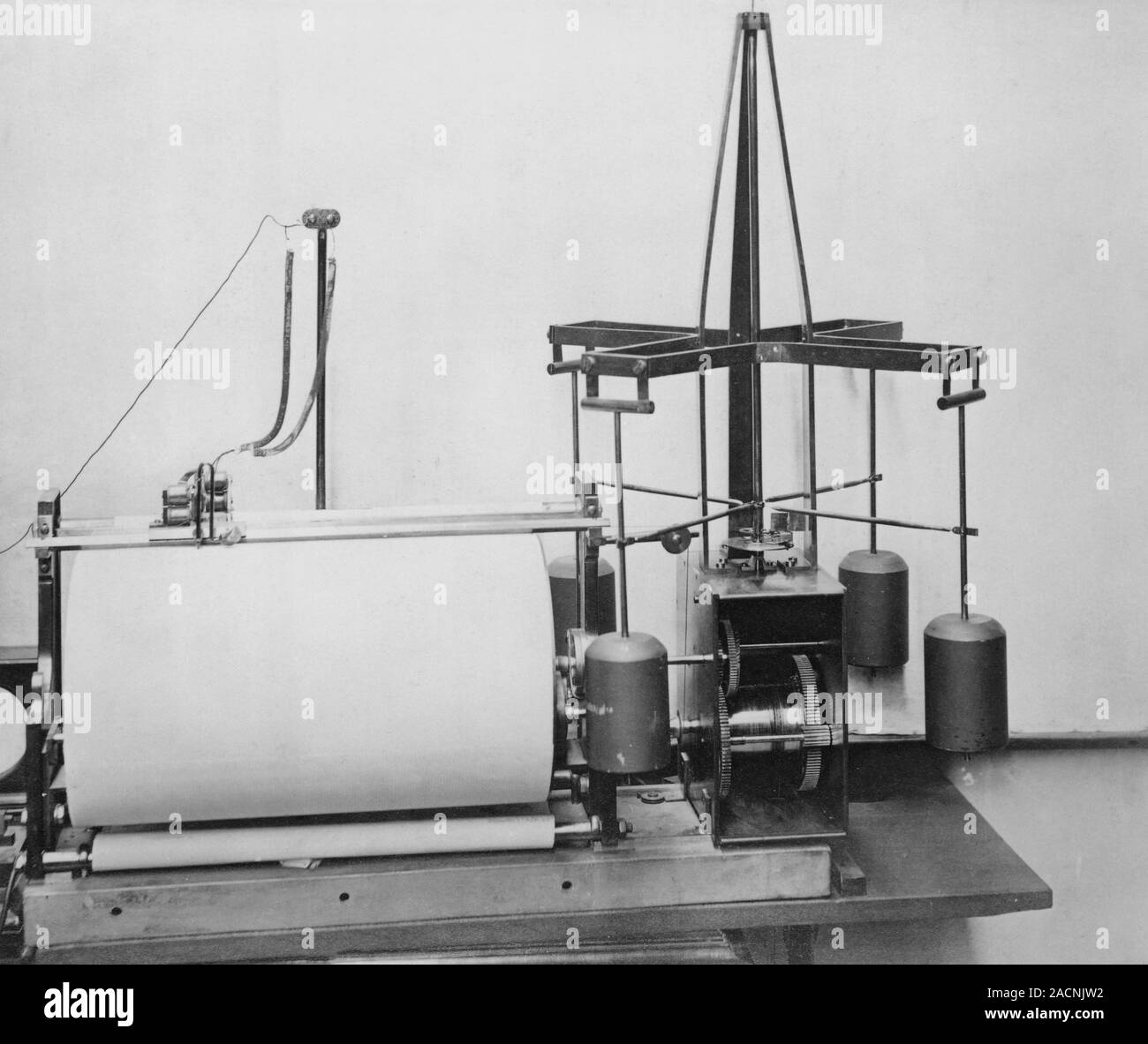 Drum chronograph, Sydney Observatory, Sydney, Australia. This