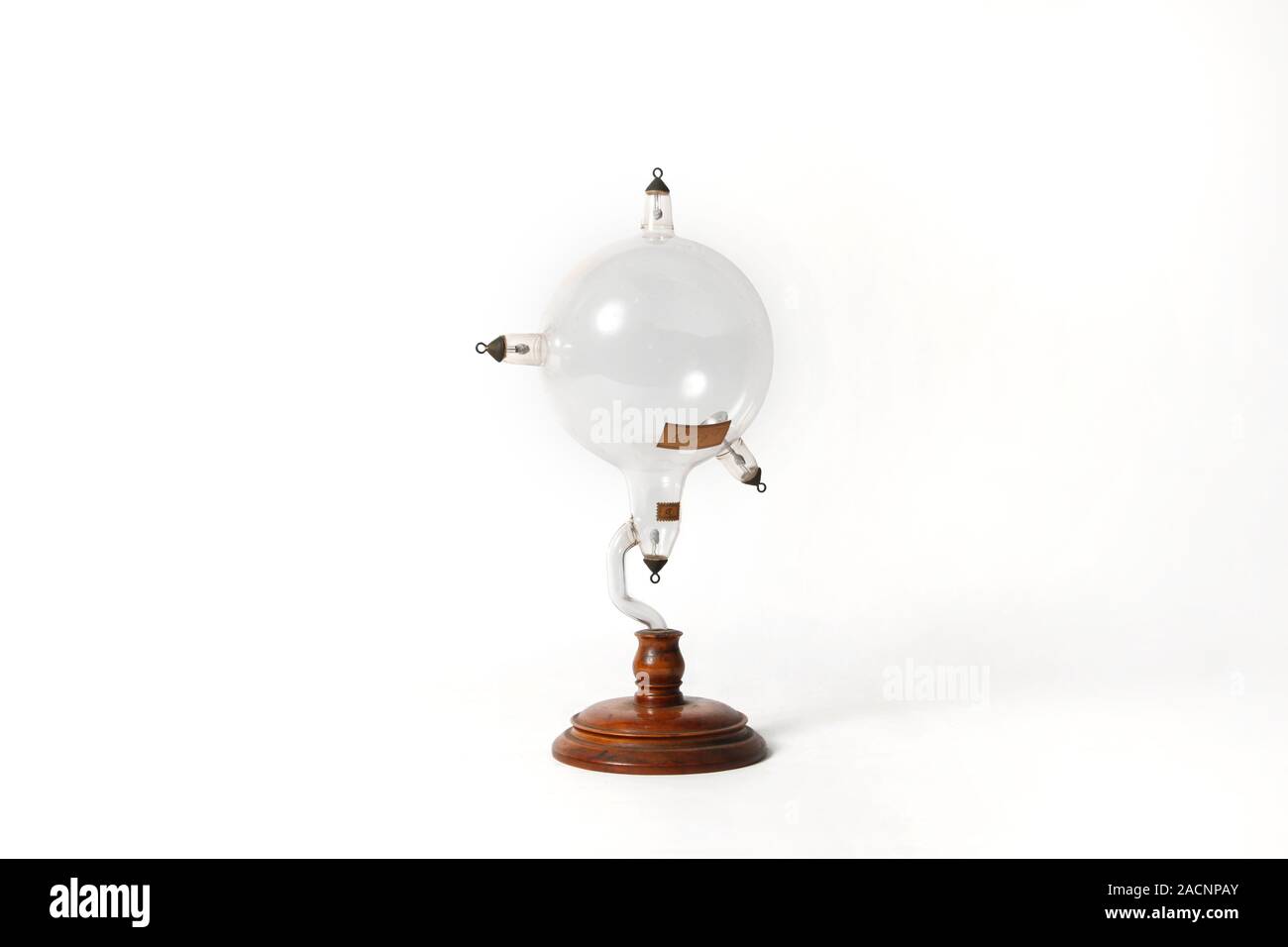 19th Century Crookes Tube. Invented by William Crookes (18321919) in