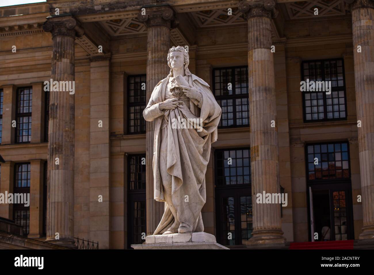 Friedrich Schiller statue Stock Photo - Alamy