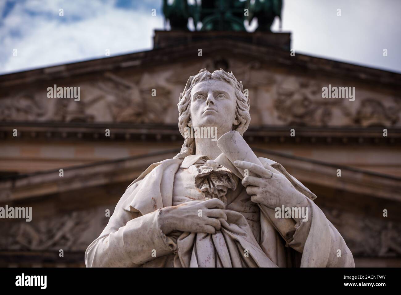 Friedrich Schiller statue Stock Photo - Alamy