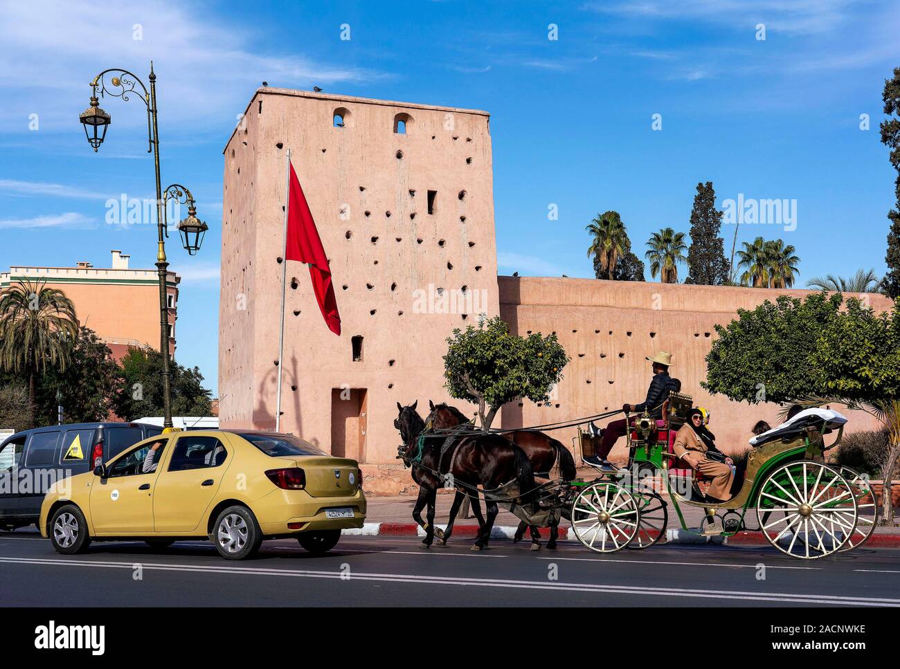 The Souks,Marrakech,Morocco Stock Photo