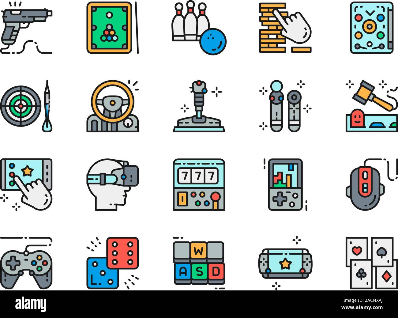 Digital pinball Stock Vector Images - Alamy