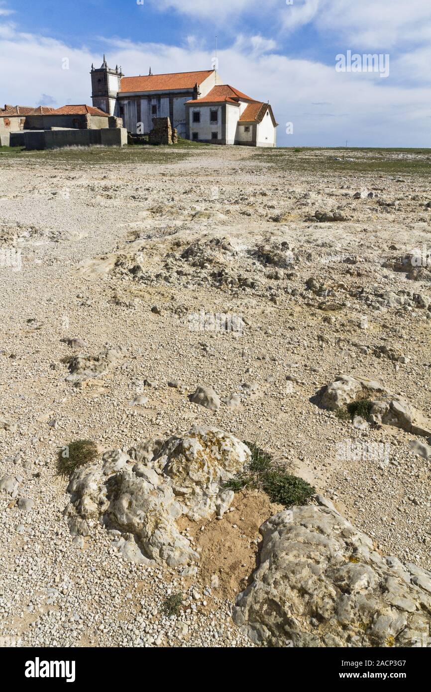 Religious sanctuary of Cape Espichel Stock Photo Alamy