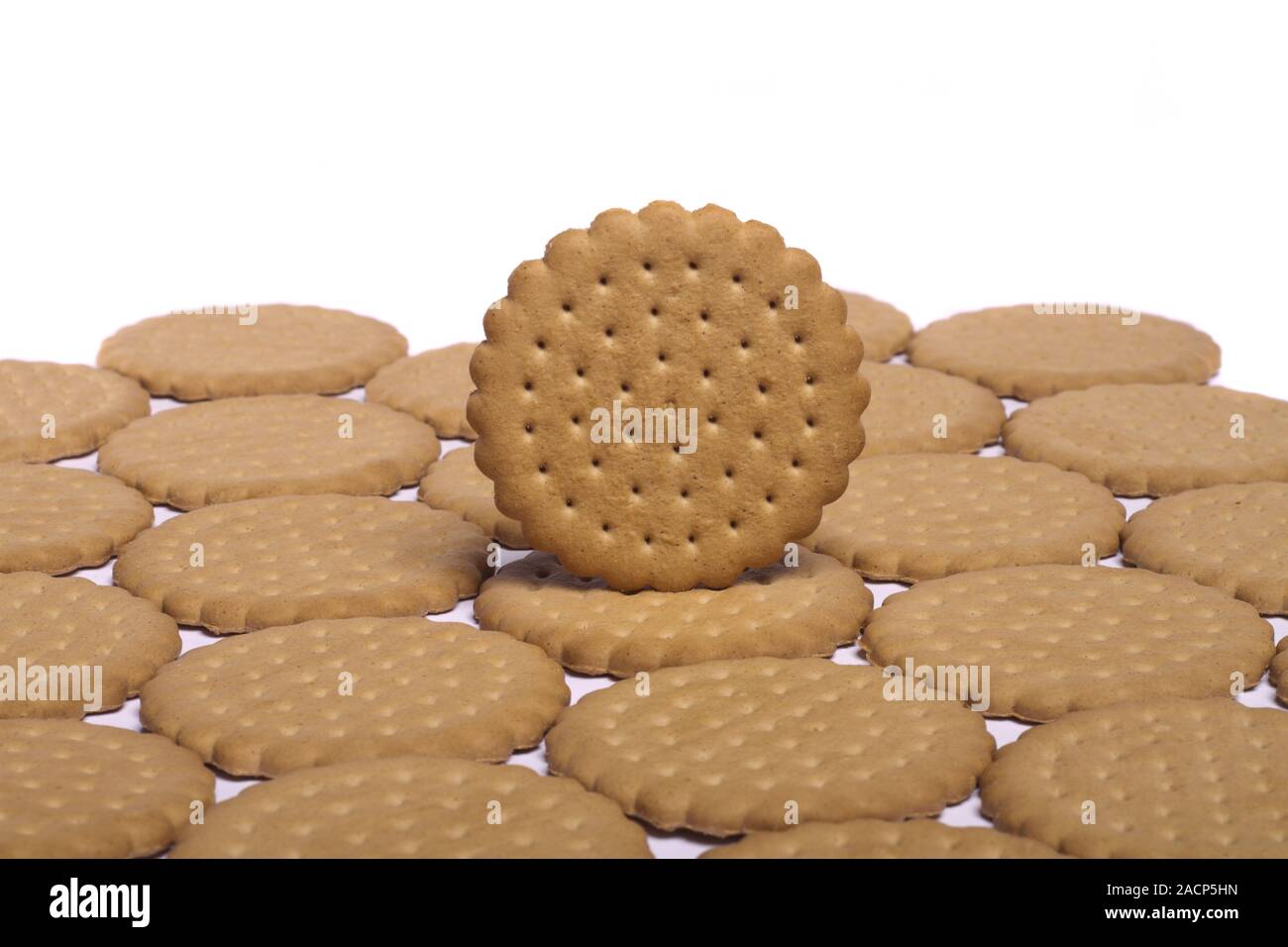 many biscuits Stock Photo