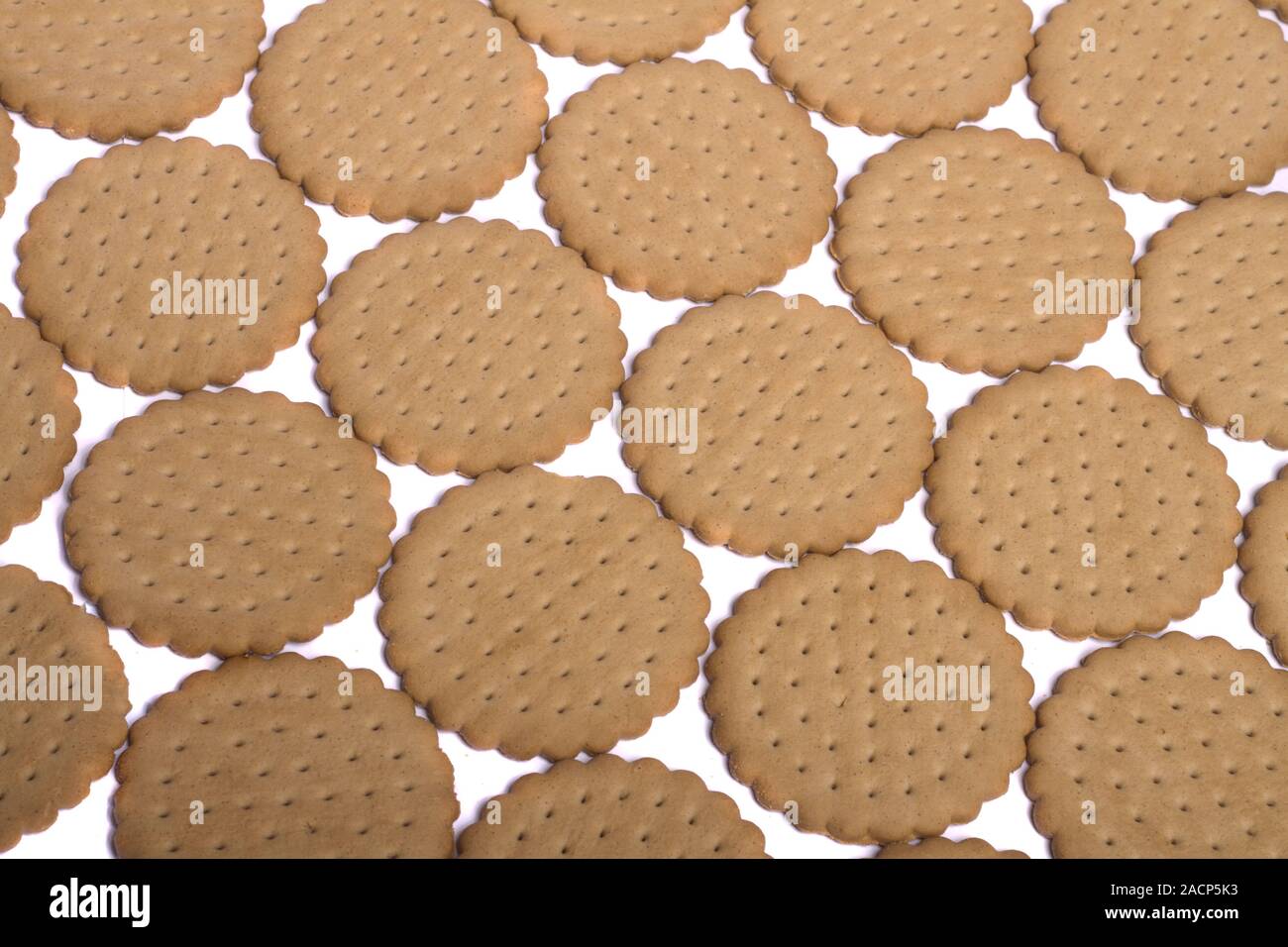 many biscuits Stock Photo