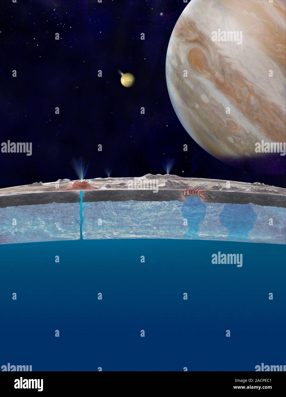 Prepare To Be Amazed The Chaos Hidden Beneath Europas Frozen Surface - wzk41s9