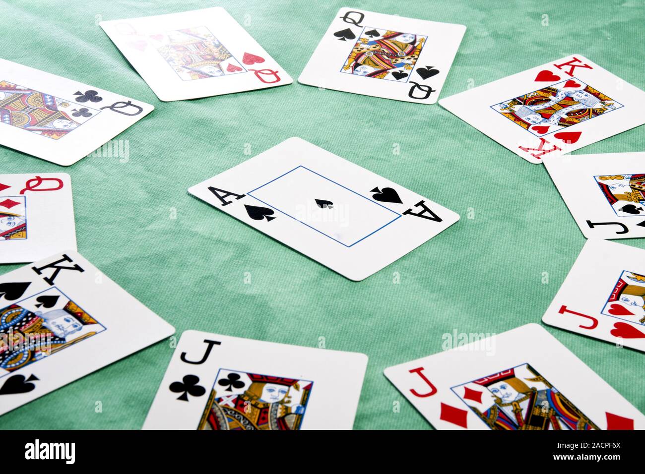 circle of cards Stock Photo - Alamy