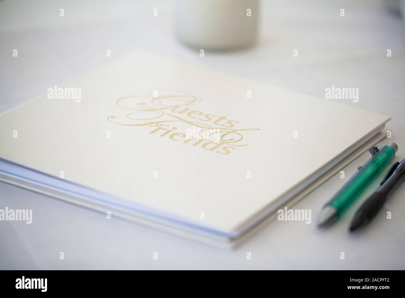guestbook Stock Photo
