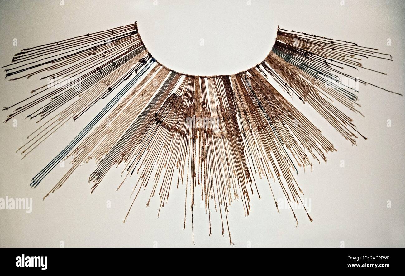 Quipu. Quipus (or khipus), sometimes called talking knots, were