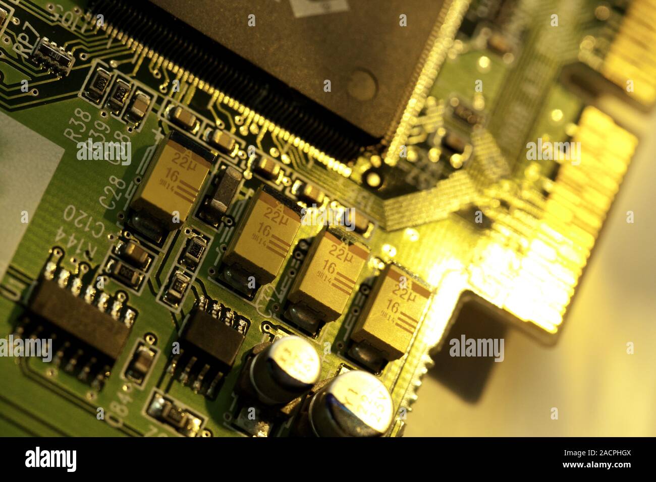 computer circuit board Stock Photo Alamy