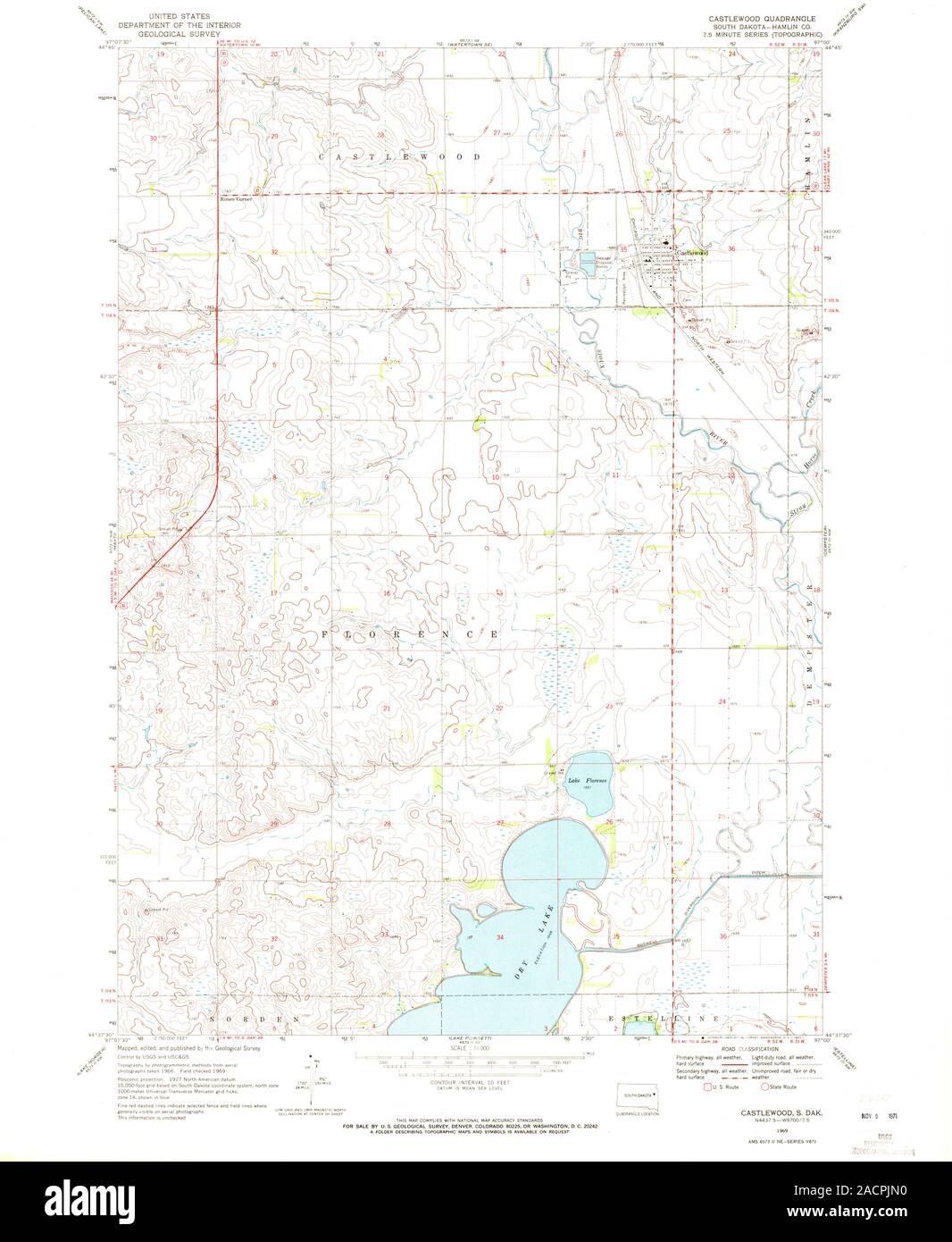 Map of castlewood hires stock photography and images Alamy