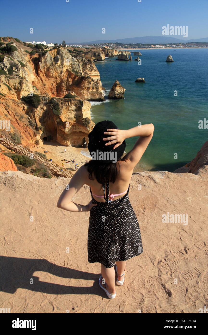 Woman gazing sea hi-res stock photography and images - Alamy