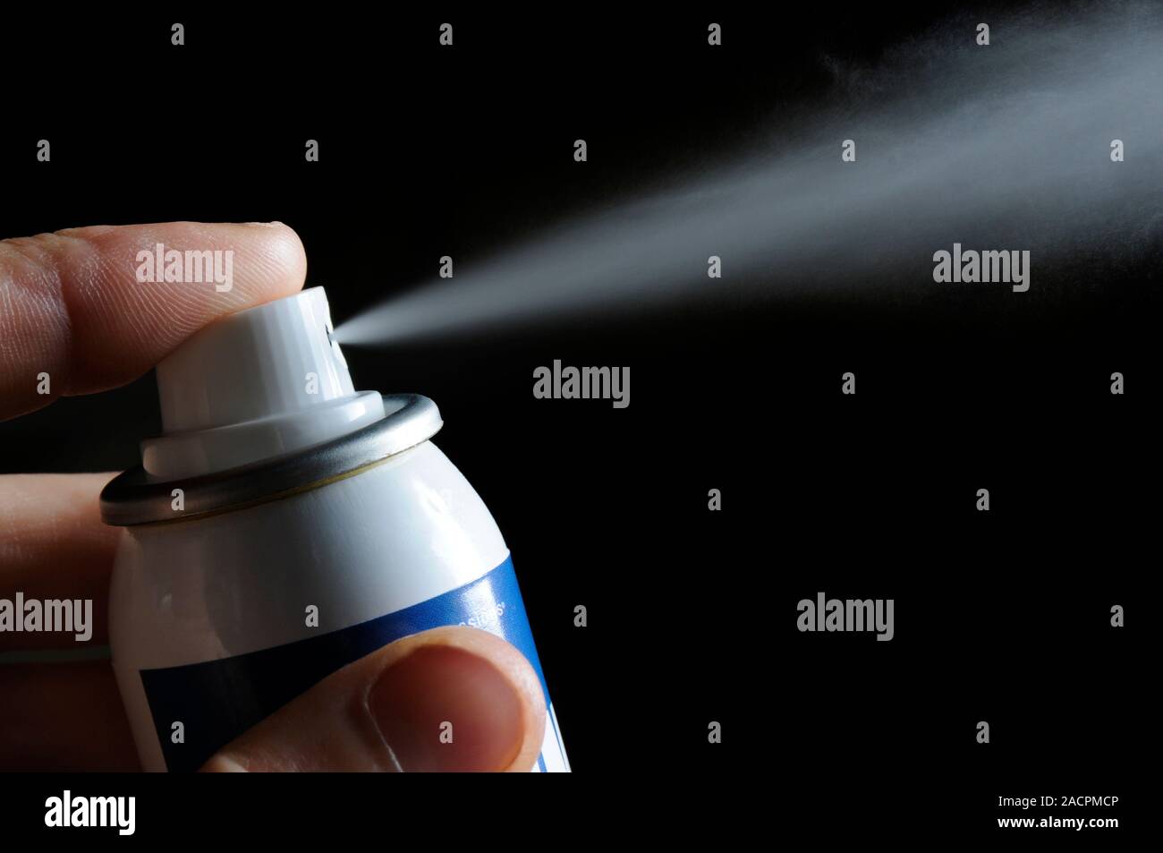 Air freshener spray. Some brands of air freshener contain chemicals