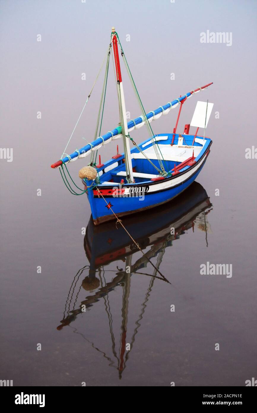 Small fishing boat Stock Photo