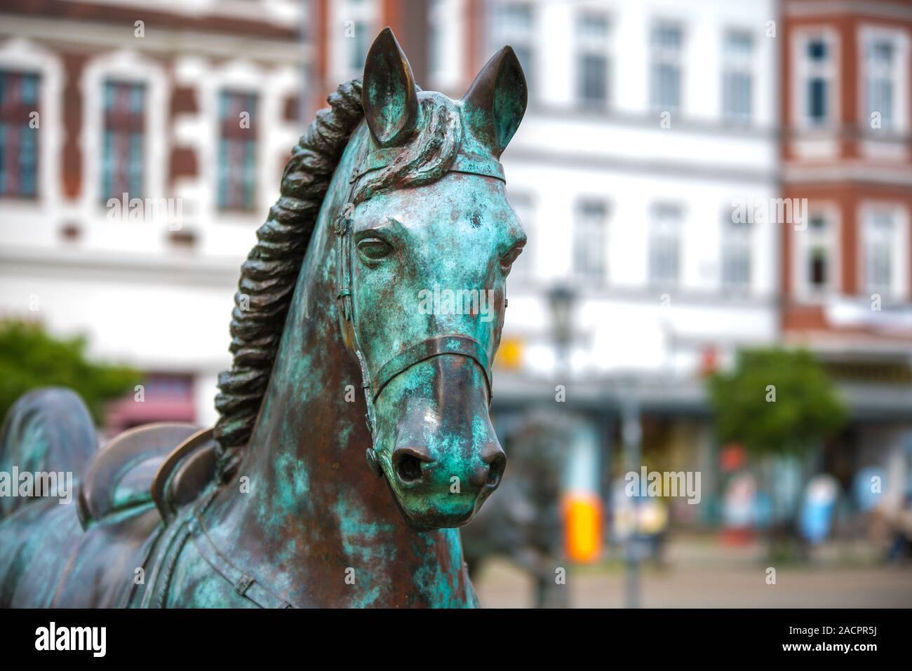 horse statue in Berlin Stock Photo Alamy