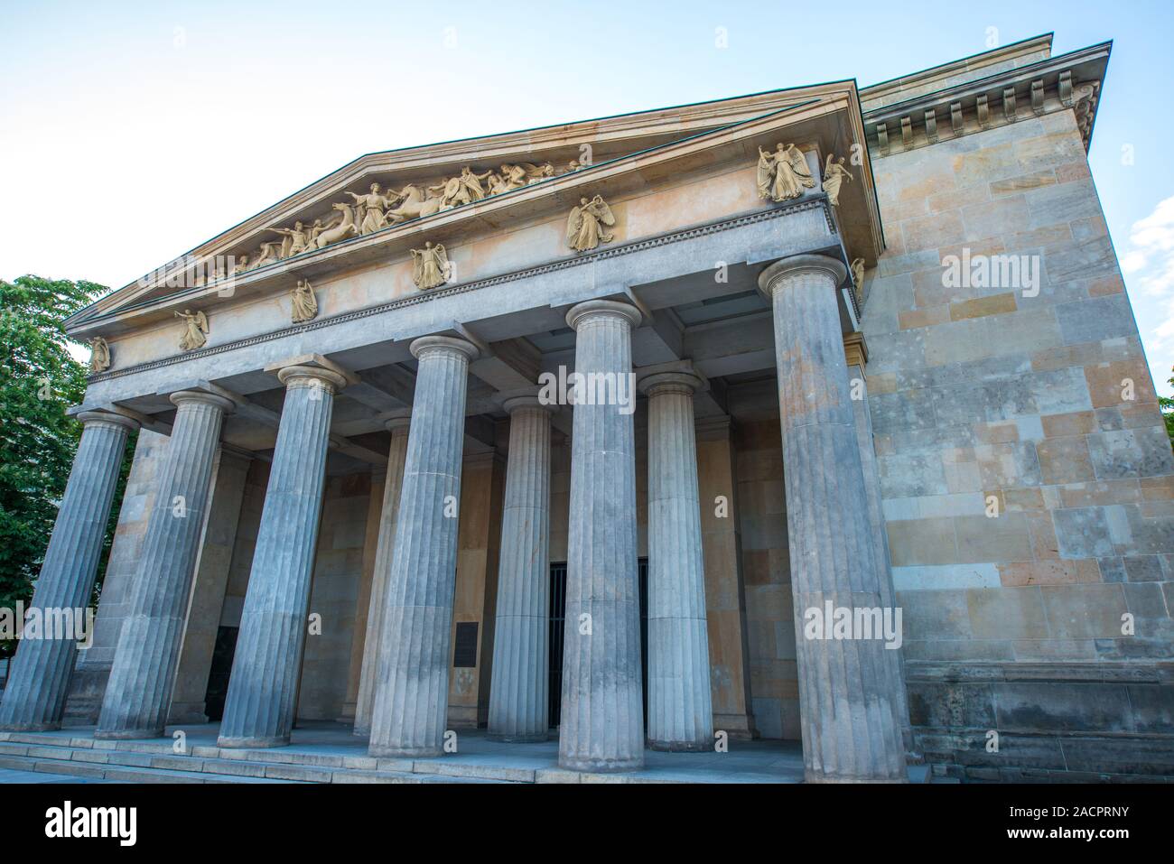 New Guardhouse in Berlin Stock Photo