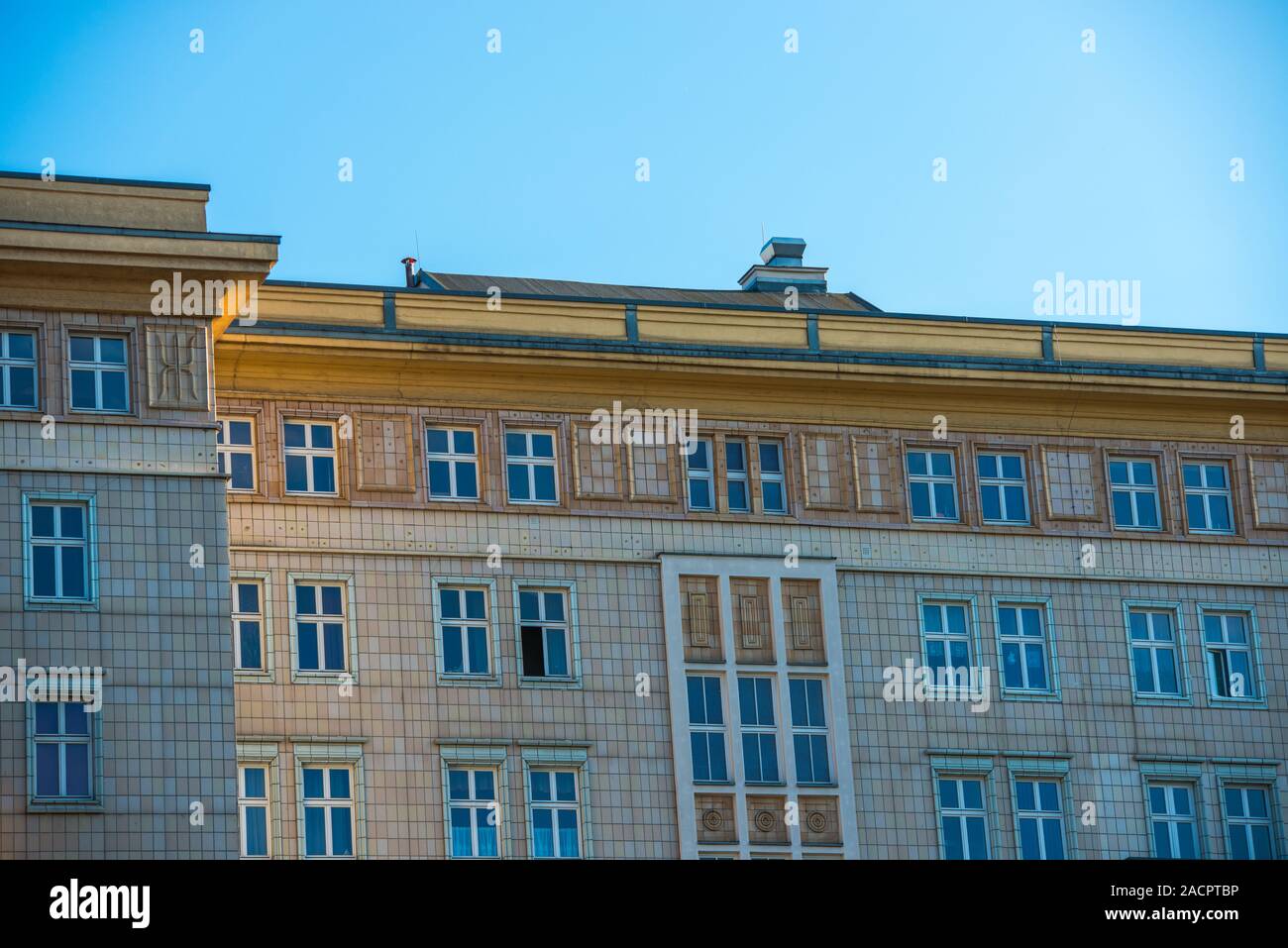 facade in Berlin Stock Photo