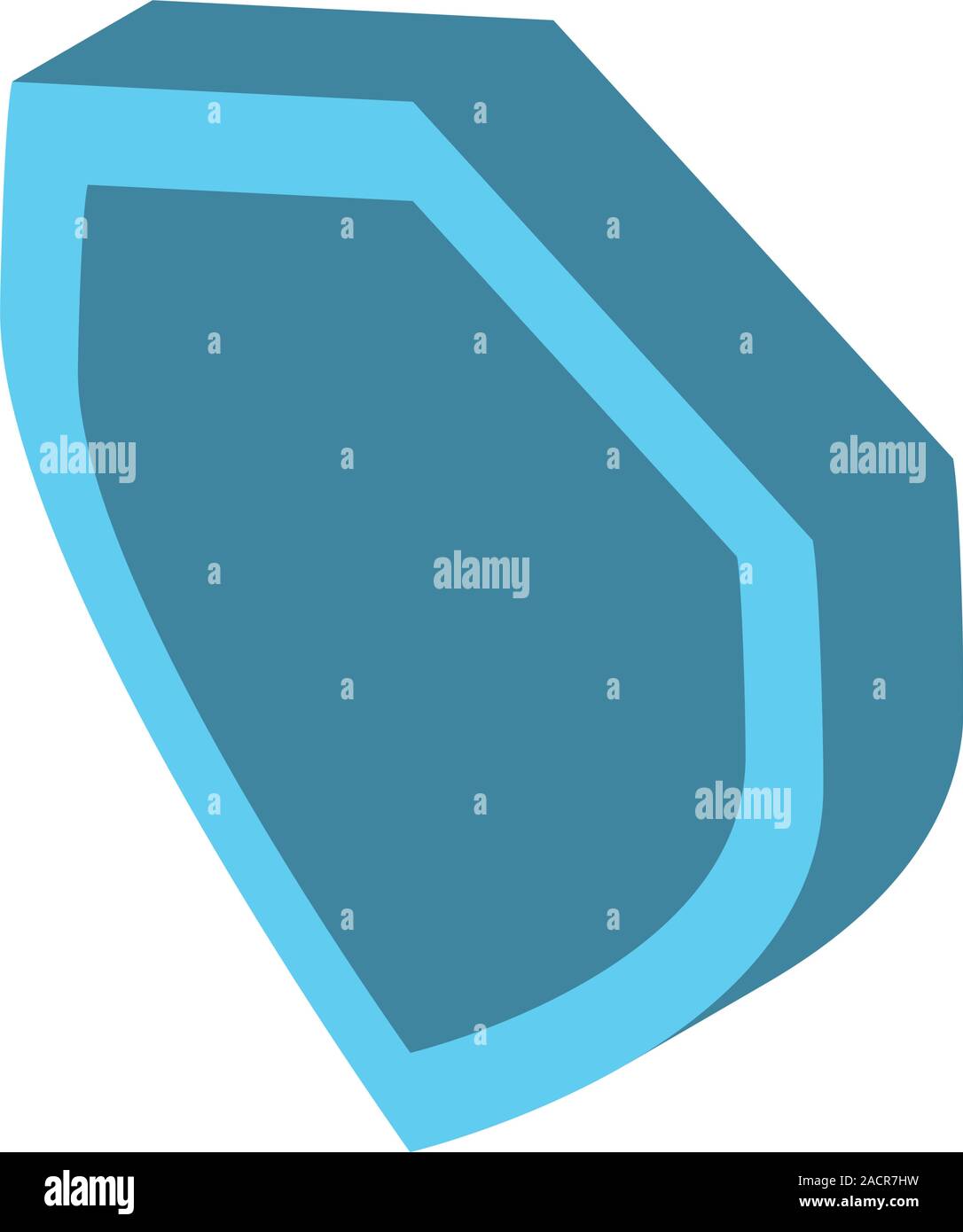 shield security guard isolated icon Stock Vector Image & Art - Alamy